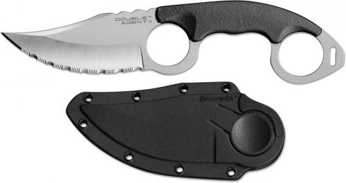 Cold Steel Double Agent II, Serrated, CS-39FNS