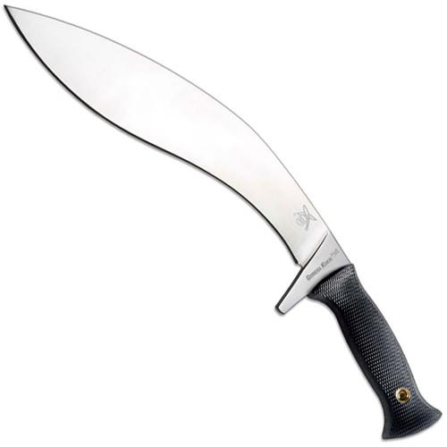 Cold Steel Gurkha Kukri Plus 39LMC4 - 4034 Kukri Fixed Blade - Black Kray-Ex Handle