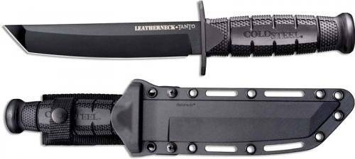 Cold Steel Leatherneck Tanto 39LSFCT Powder Coated D2 Tanto Fixed Blade Knife