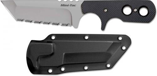 Cold Steel Mini Tac, Serrated Tanto, CS-49HTFS