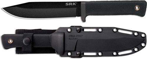 Cold Steel 49LCK SRK Black SK-5 Clip Point Fixed Blade Tactical Knife