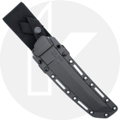 Cold Steel Recon Tanto - Black SK-5 Tanto Fixed Blade - Dark Earth Kray-Ex - 49LRT-DEBK