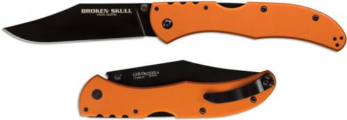 Cold Steel Broken Skull Knife, Orange, CS-54SBOR