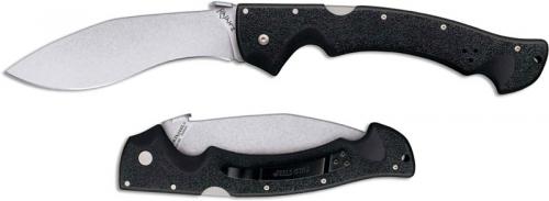Cold Steel Rajah 2 62JL Knife Andrew Demko AUS 10A Kukri Style Black Griv-Ex Tri-Ad Lock Folder