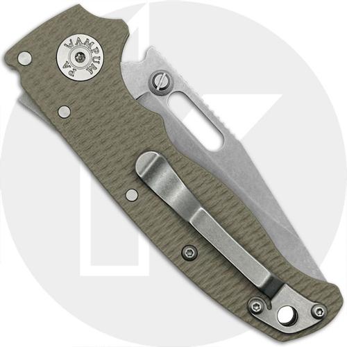 Demko AD20.5 Knife - CPM 3V Clip Point - Coyote Tan G10 - Shark-Lock