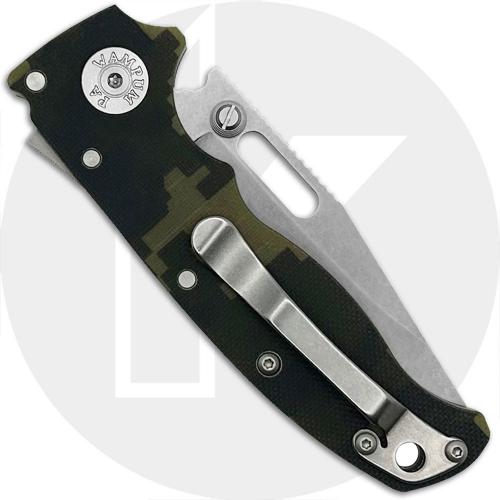 Demko AD20.5 Knife - CPM 3V Clip Point - Digi Camo G10 - Shark-Lock