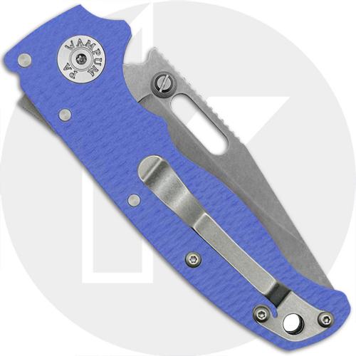 Demko AD20.5 Knife - CPM 20CV Clip Point - Blue #2 G10 - Shark-Lock