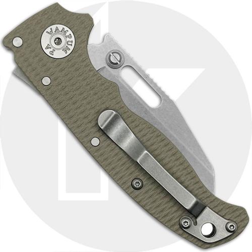 Demko AD20.5 Knife - CPM 3V Shark Foot - Coyote Tan G10 - Shark-Lock