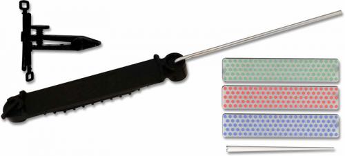 DMT Knife Sharpener: DMT Deluxe Aligner Diamond Knife Sharpening Kit, DMT-ADELUXE