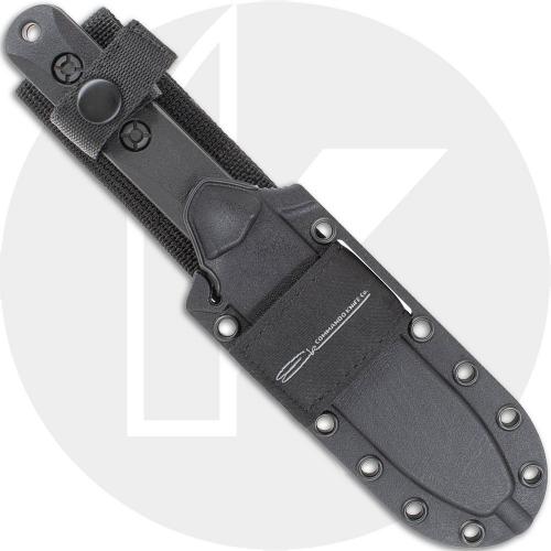 Ek Short Clip Point EK50 - 1095 CroVan Fixed Blade - Ultramid Handle - MOLLE Celcon Sheath - USA Made