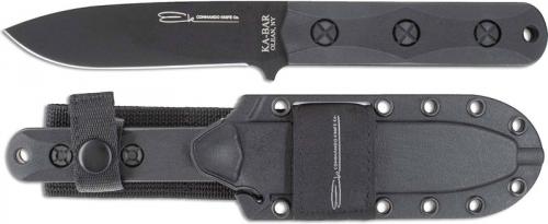 Ek Short Drop Point EK51 - 1095 CroVan Fixed Blade - Ultramid Handle - MOLLE Celcon Sheath - USA Made