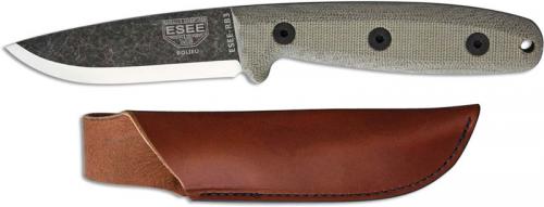 ESEE Knives ESEE-RB3-BO Camp-Lore Reuben Bolieu Scandi Grind Bushcraft Knife