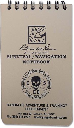 ESEE Knives Navigation Survival Notebook