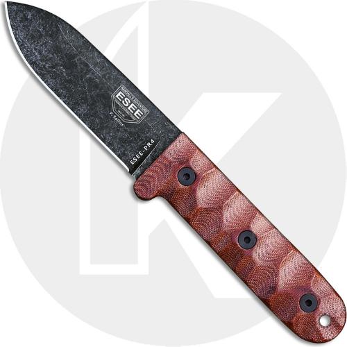 ESEE Knives ESEE-PR4-BO Camp-Lore Patrick Rollins Bushcraft Knife