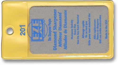 EZE-LAP Knife Sharpener: EZE-LAP Diamond Knife Sharpener, Credit Card, EZ-201