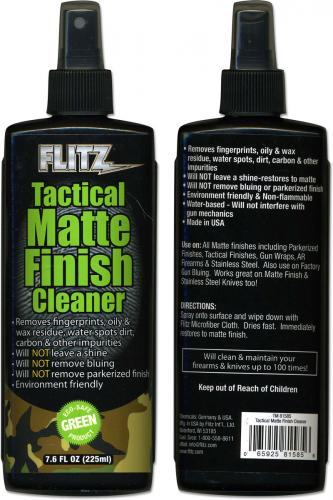 Flitz Tactical Matte Finish Cleaner, FL-81585