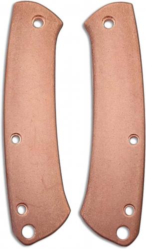 Flytanium Custom Copper Scales for Benchmade Proper Knife - Stonewash Finish