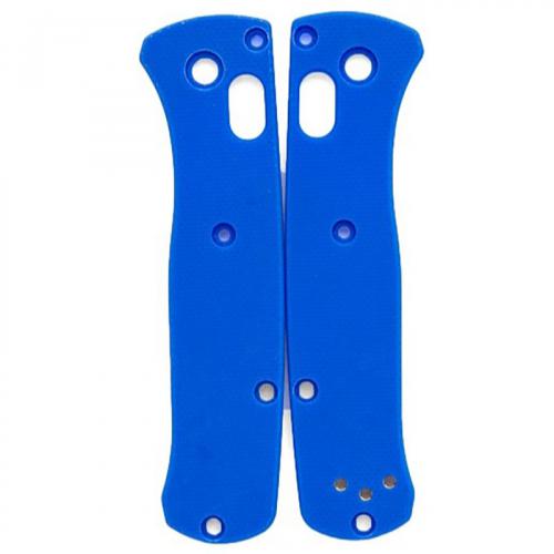 Flytanium Custom G10 Scales for Benchmade Mini Bugout Knife - Blue