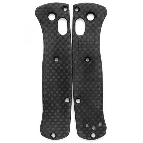 Flytanium Custom Carbon Fiber Scales for Benchmade Mini Bugout Knife - Matte Finish