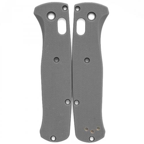 Flytanium Custom G10 Scales for Benchmade Bugout Knife - Gray