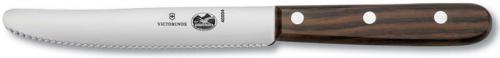 Forschner Steak Knife, Rosewood Wavy Blunt Tip, FO-40004