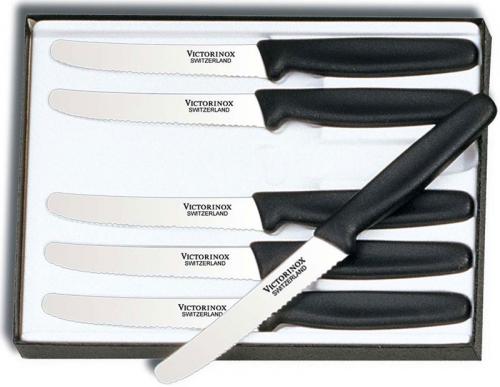 Forschner Steak Knife Set, Nylon Wavy, FO-47558