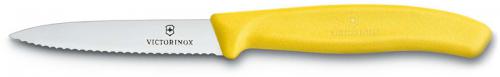 Victorinox Paring Knife 6.7636.L118 3.25 Inch Serrated Blade with Yellow Nylon Handle