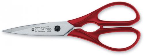 Forschner Kitchen Shear 7.6363, Red Handles (was SKU 87770)