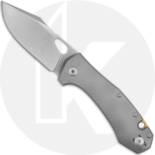 GiantMouse ACE Atelier Knife - Satin Elmax - Titanium