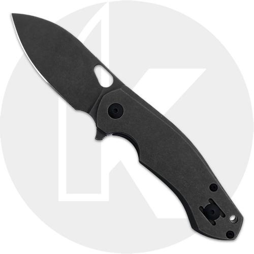 GiantMouse ACE Biblio Frame Lock Knife - PVD M390 - PVD Titanium