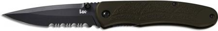 HK P30 Assist Knife, Olive Drab, HK-14651SBT