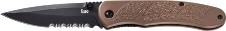 HK P30 Assist Knife, Tan, HK-14652SBT