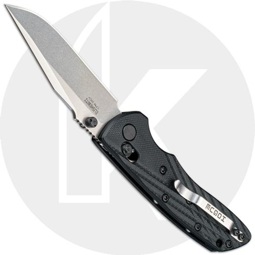 Hogue Deka Manual Folder 24279 - Tumbled 20CV Clip Point - Black G10 - ABLE Lock - USA Madev