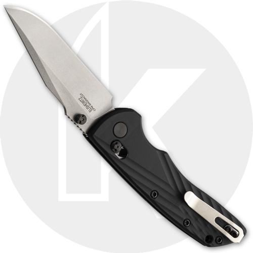 Hogue Deka Manual Folder 24379 - Tumbled MagnaCut Clip Point - Black Polymer - ABLE Lock - USA Made