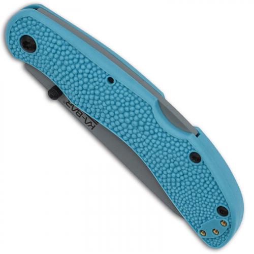 KABAR USSF Corser Folder 5698SF - Value Priced EDC - Gray Tanto - Blue GFN-PA66 - Lock Back Folder