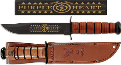 KABAR Purple Heart Knife, US Navy, KA-9157