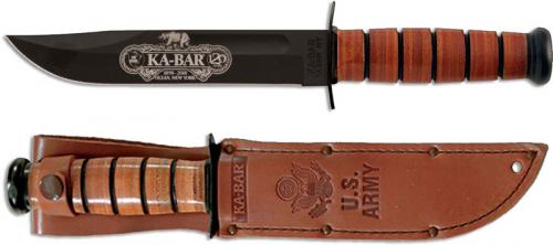 KABAR 9190 120th Anniversary Commemorative Knife with US Army Tang Stamp USA Made