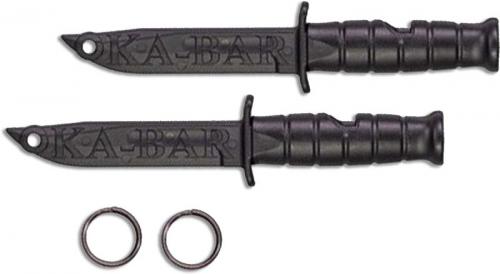 KABAR Emergency Whistle 9925 - Set of 2 - Black Creamid - USA Made
