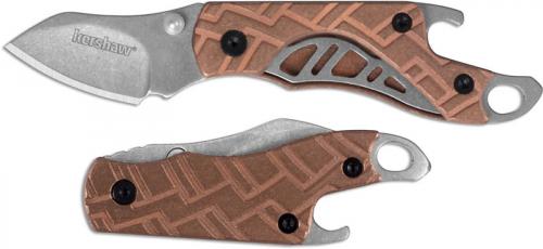 Kershaw 1025CU Cinder Copper Rick Hinderer Compact Copper Handle Liner Lock Folder