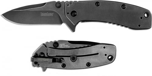 Kershaw Cryo II, BlackWash Drop Point, KE-1556BW