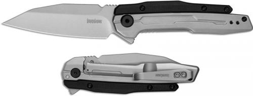 Kershaw Lithium 2049 - SpeedSafe Assist - Beadblast Reverse Tanto - SS and Black GFN - Flipper Folder