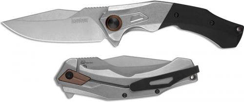 Kershaw Payout 2075 - SpeedSafe Assist - Stonewash D2 Clip Point - Black G10 and Stainless Steel - Flipper Folder