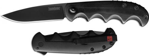 Kershaw AM-5 2340 Knife Al Mar EDC Assisted Flipper Folder Black G10 and Stainless Steel