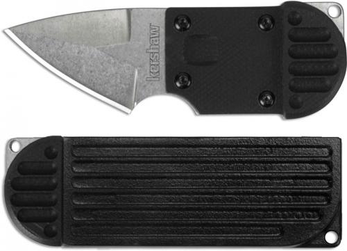 Kershaw AM-6 2345 Knife Al Mar Compact Neck Knife Full Tang Stonewash and GFN