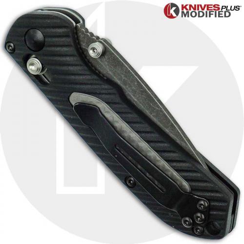 MODIFIED Benchmade Mini Freek Knife 565 - Acid Stonewash Blade