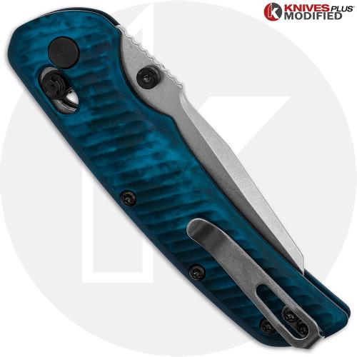 MODIFIED Hogue Deka - MagnaCut Wharncliffe - AWT Custom Archon Anodized Scales - 2