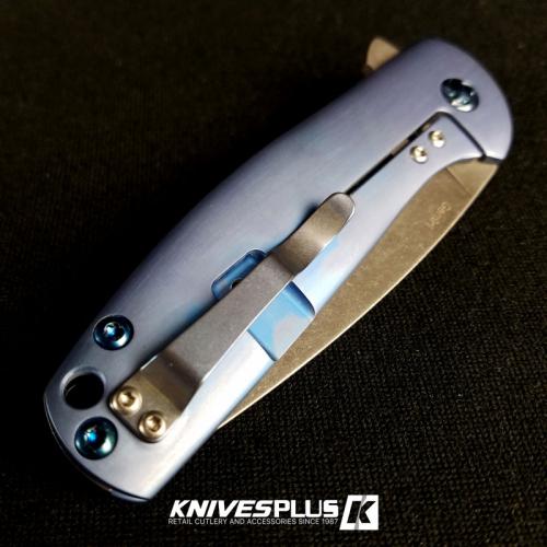 MODIFIED Kizer Gemini Knife - ANO - ACID WASH BLADE