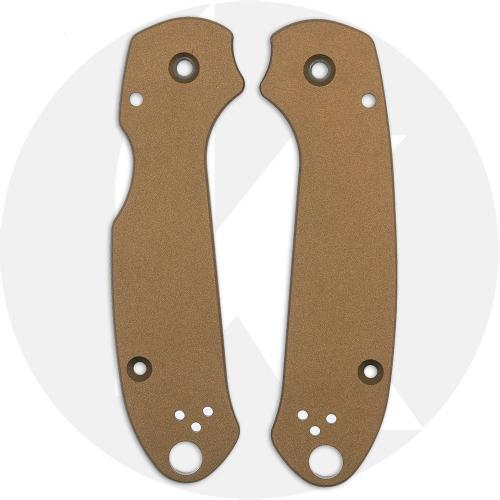 Spyderco Para 3 Skinny Titanium Scales - Cerakote Series