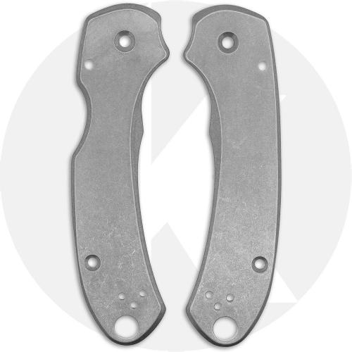 Spyderco Para 3 Titanium Scales + AWT Skinny Cut