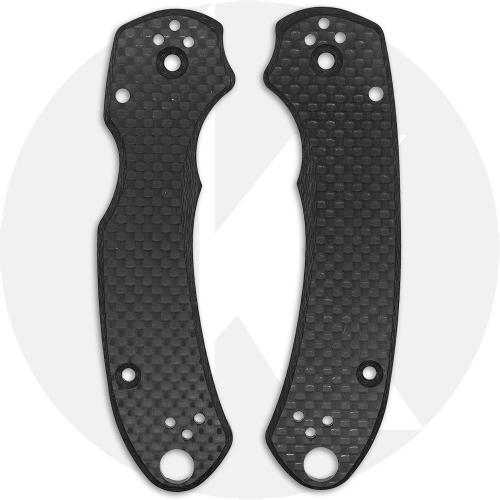 Spyderco Para 3 Carbon Fiber Scales + AWT Skinny Cut